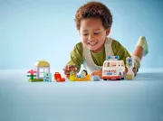 Image : LEGO DUPLO 10447 L'ambulance et le chauffeur Town