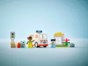 Image : LEGO DUPLO 10447 L'ambulance et le chauffeur Town