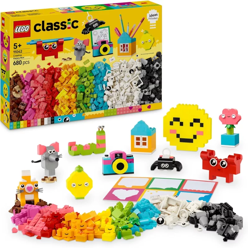 Image : LEGO Classic 11042 La boîte créative du bonheur