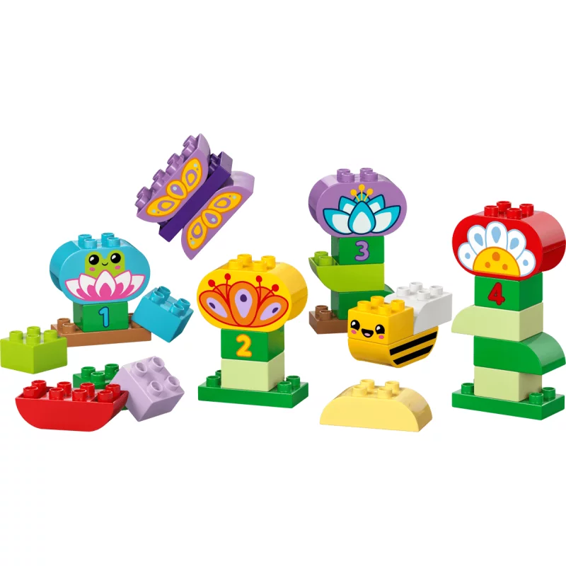 Image : LEGO 10444 Le jardin créatif et les fleurs DUPLO Town