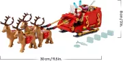 Image : LEGO 40499 Le traîneau du Père Noël Iconic