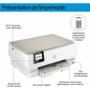 Image : HP Envy Inspire 7224e éligible Instant Ink Imprimante jet d'encre