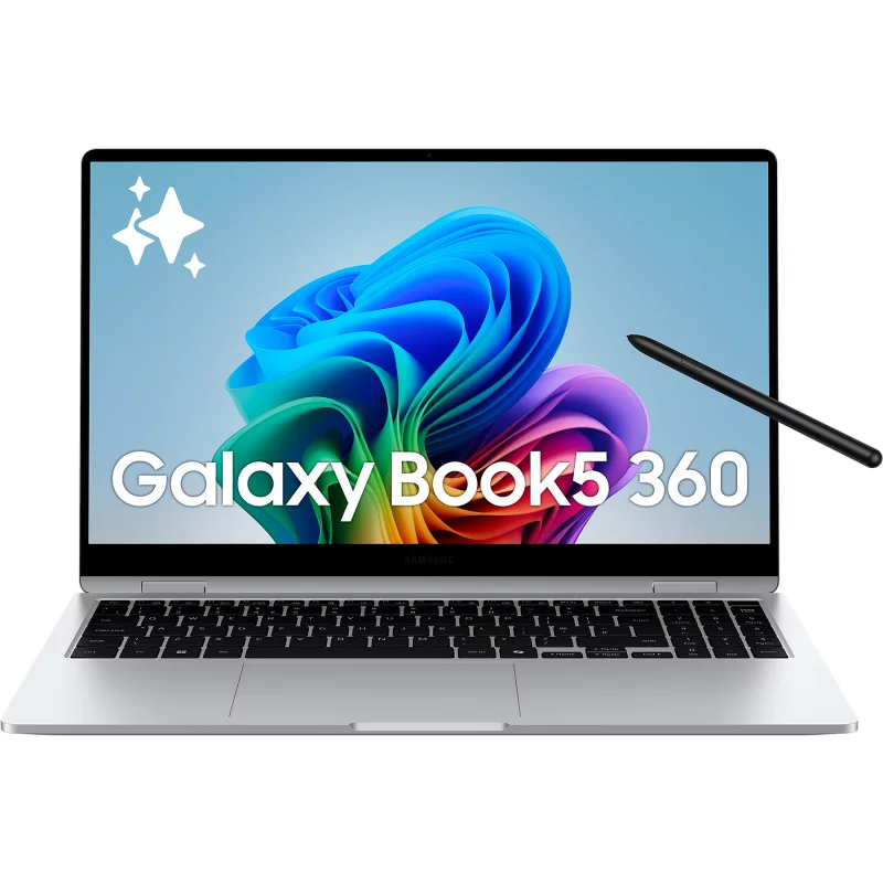 Image : SAMSUNG Galaxy Book5 360 Copilot+ PC Argent Ultra 7