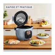 Image : MOULINEX Cookeo + Mini CE880410 - Bleu Multicuiseur intelligent
