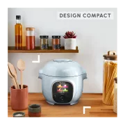 Image : MOULINEX Cookeo + Mini CE880410 - Bleu Multicuiseur intelligent