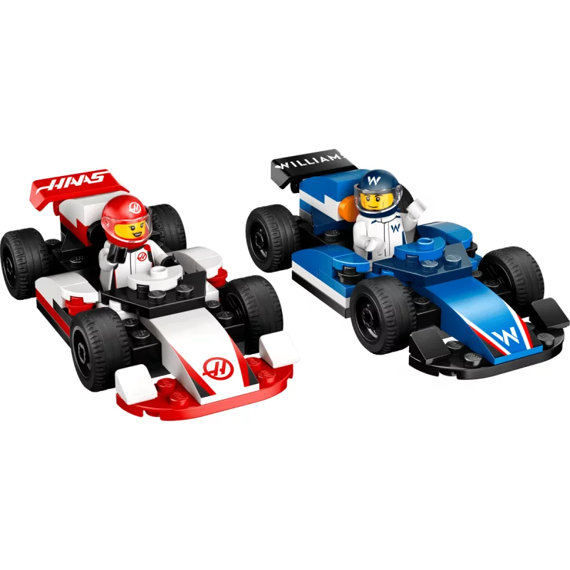 Image : LEGO City 60464 Voitures de course de F1 Williams Racing et Haas F1