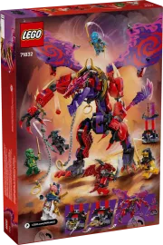 Image : LEGO 71832 Croc-de-tonnerre: le dragon du chaos NINJAGO