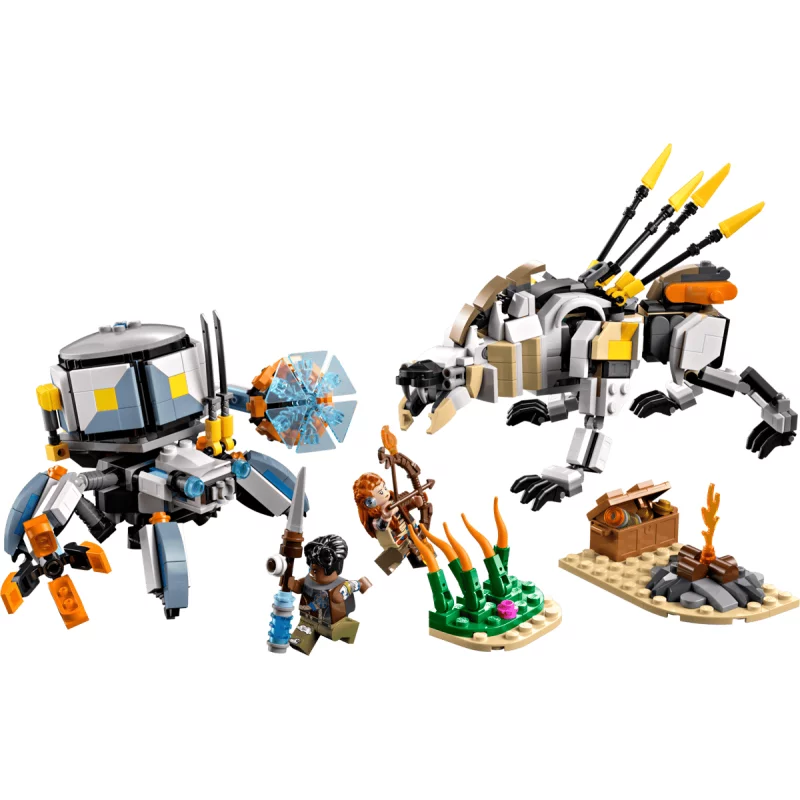 Image : LEGO 77037 Aloy et Varl contre Testudien et Dents de scie