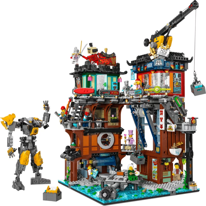 Image : LEGO 71837 Ateliers NINJAGO City NINJAGO