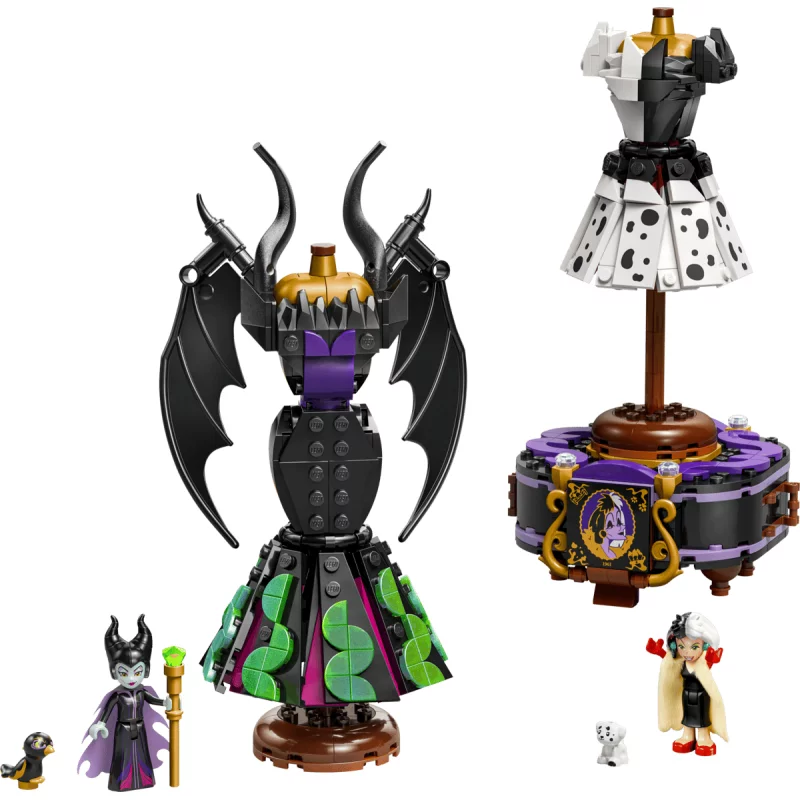 Image : LEGO 43262 Les robes de Maléfique et Cruella D'Enfer Disney