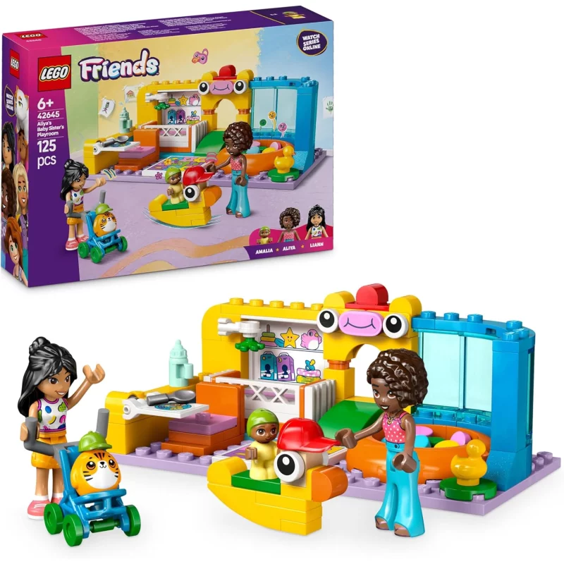 Image : LEGO 42645 La salle de jeux de la petite saur d'Aliya Friends