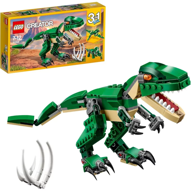 Image : LEGO 31058 Le dinosaure féroce Creator 3-en-1