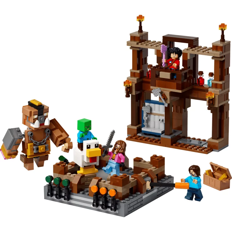 Image : LEGO 21272 Le ring du manoir des bois Minecraft