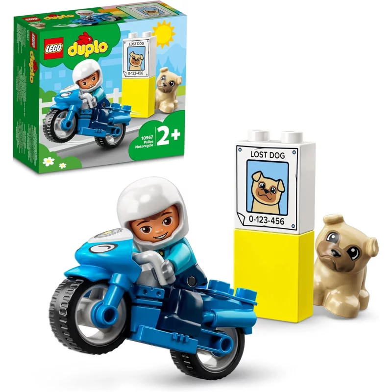 Image : LEGO 10967 La moto de police DUPLO