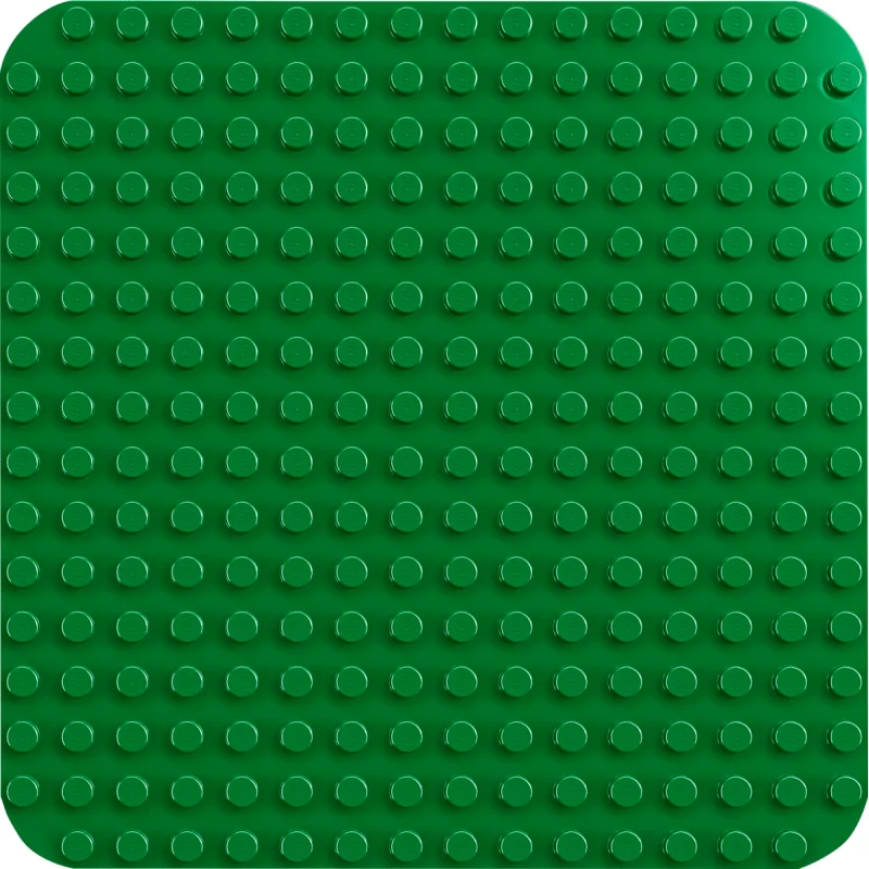 Image : LEGO 10460 Plaque de construction verte DUPLO