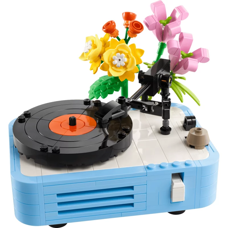 Image : LEGO 31172 Le tourne-disque et ses fleurs Creator 3-en-1
