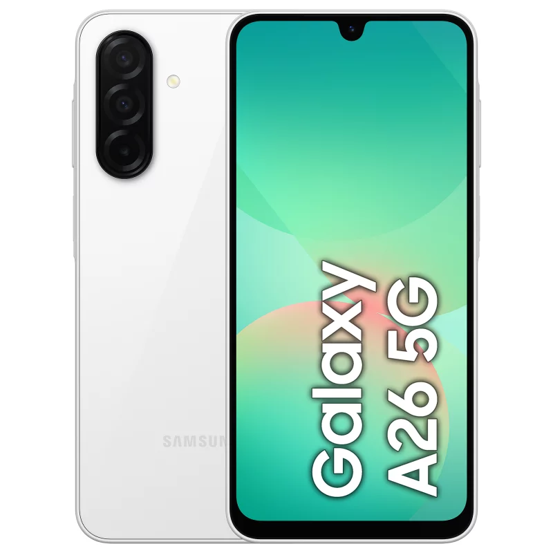 Image : SAMSUNG Galaxy A26 Blanc 128Go 5G