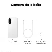 Image : SAMSUNG Galaxy A26 Blanc 128Go 5G