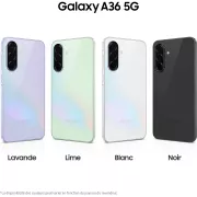 Image : SAMSUNG Galaxy A36 Noir 128Go 5G