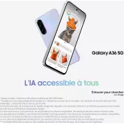 Image : SAMSUNG Galaxy A36 Noir 128Go 5G