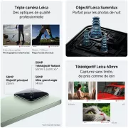 Image : XIAOMI 15 concu avec Leica 512Go Noir