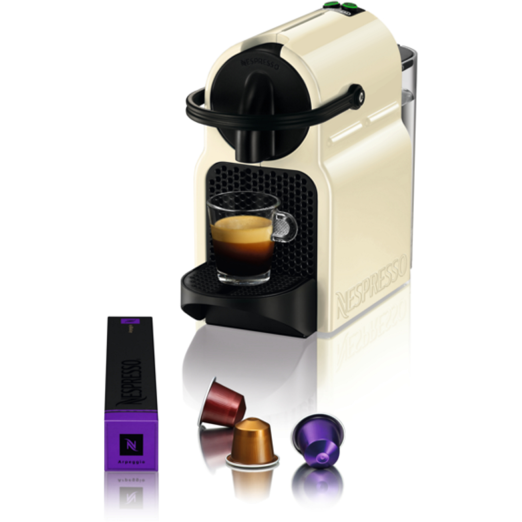 Image : DELONGHI Inissia vanilla crème Nespresso
