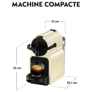 Image : DELONGHI Inissia vanilla crème Nespresso