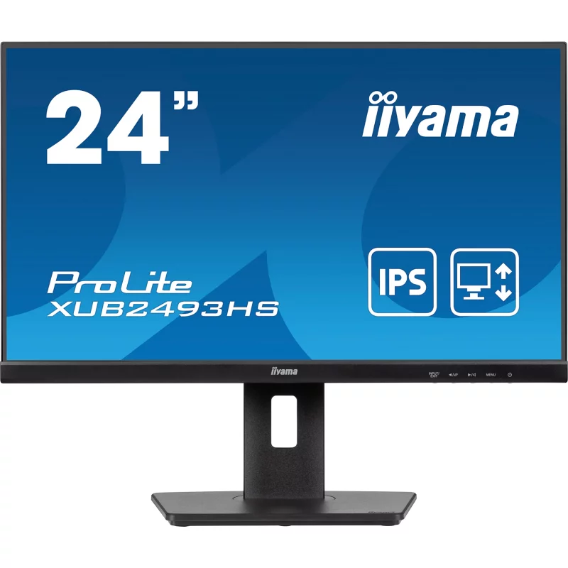 Image : IIYAMA PROLITE XUB2493HS-B6 24'' Plat IPS Ecran PC