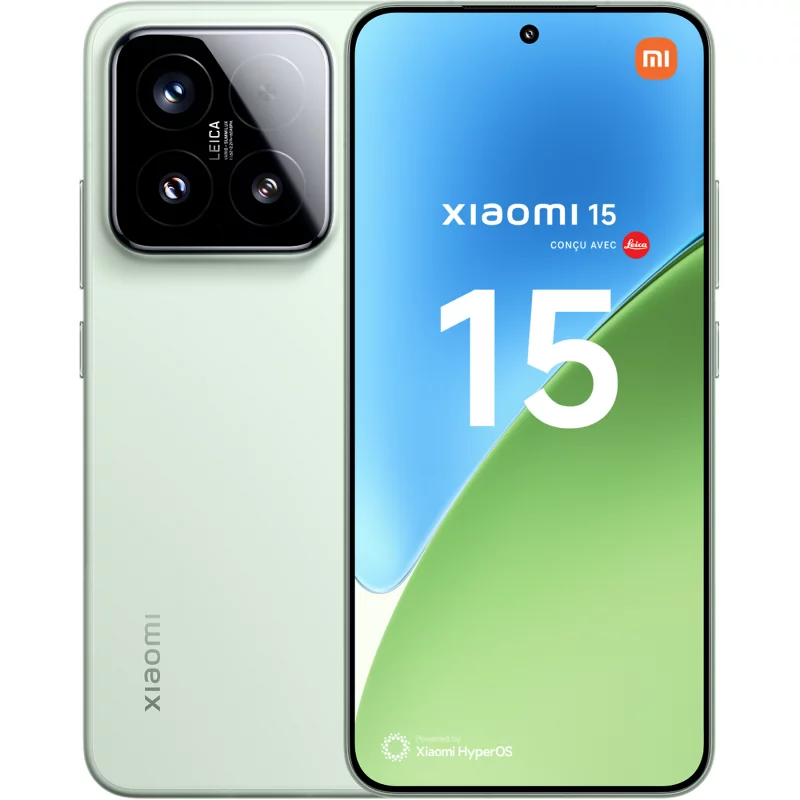 Image : Xiaomi 15 Vert 12 GO + 512 GO