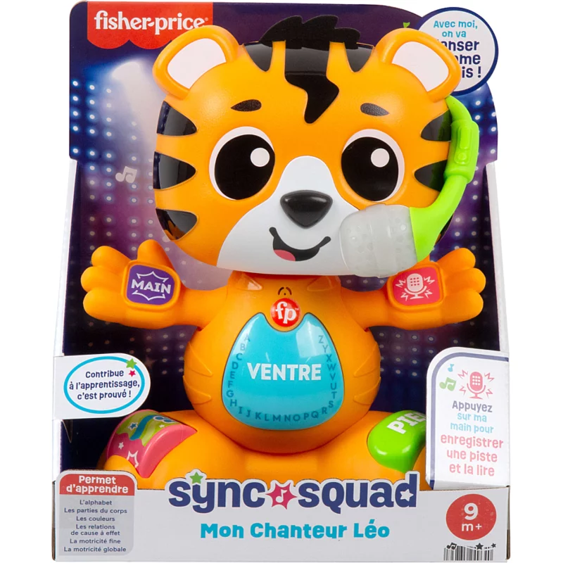 Image : Fisher-Price Sync Squad Mon Chanteur Leo