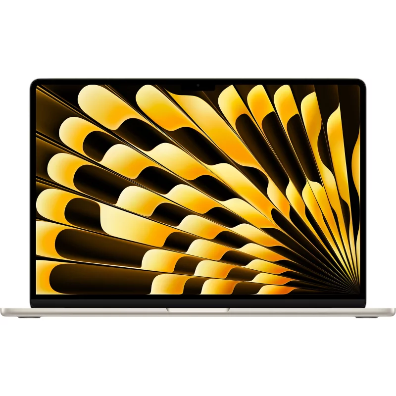 Image : Apple MacBook Air 15' 512 Go SSD 24 Go M4 Lumière Stellaire - MC6K4FN/A