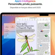 Image : Apple MacBook Air 15' 256 Go SSD 16 Go M4 Minuit - MW1L3FN/A