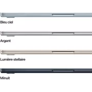 Image : Apple MacBook Air 13'' 256 Go SSD 16 Go M4 Argent - MW0W3FN/A