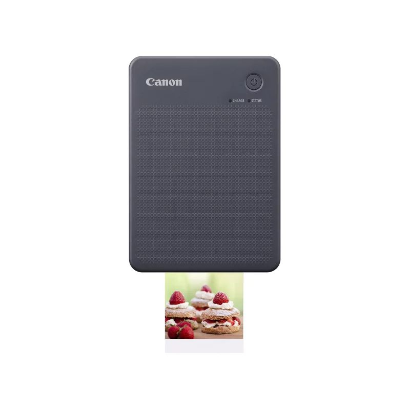 Image : CANON SELPHY QX20 Gris Foncé Imprimante photo portable