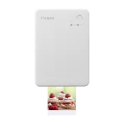 Image : CANON SELPHY QX20 Blanc Sable Imprimante photo portable