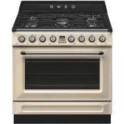 Image : SMEG TR90GPP Piano de cuisson gaz