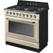 Image : SMEG TR90GPP Piano de cuisson gaz