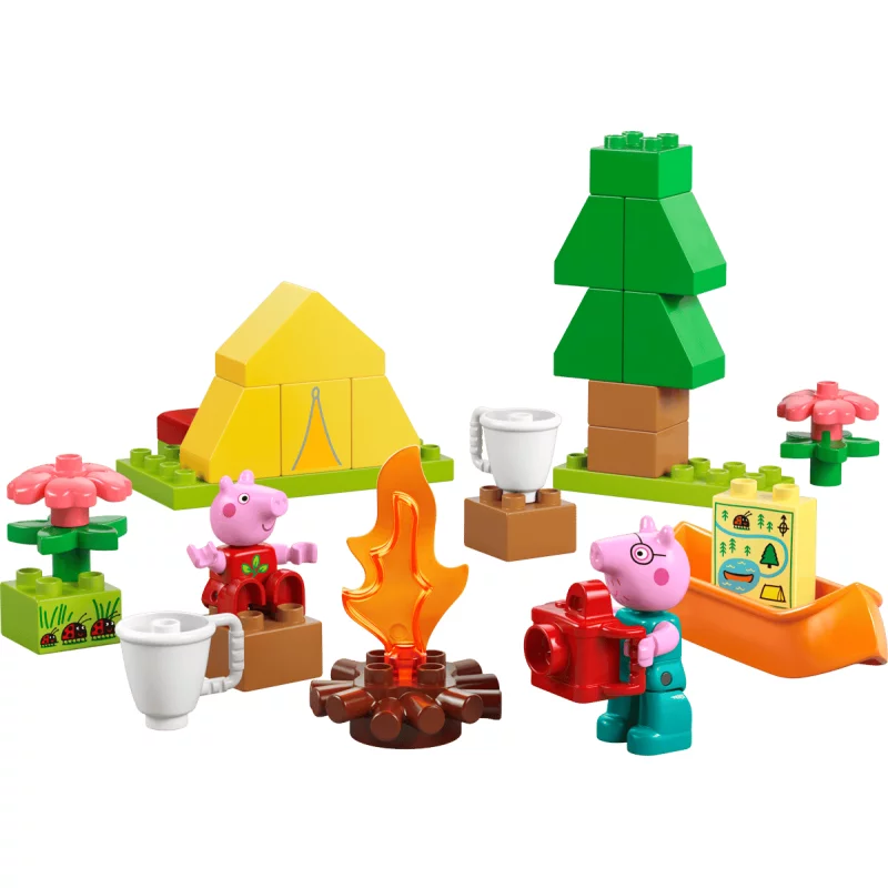 Image : LEGO 10452 Les vacances au camping Peppa Pig DUPLO
