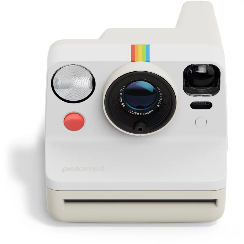 Image : POLAROID Now Generation 3 Pebble white Appareil photo Instantané