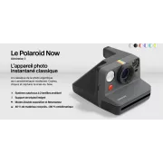 Image : POLAROID Now Generation 3 Black Appareil photo Instantané