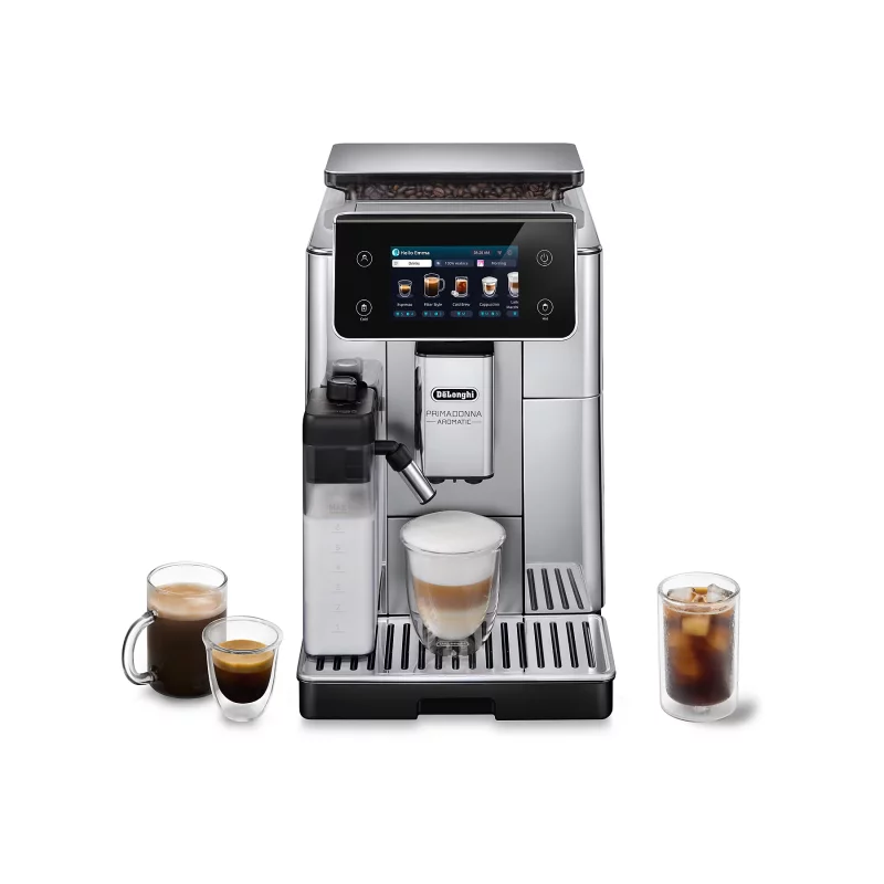 Image : DELONGHI Primadonna Aromatic ECAM630.55.SSM Expresso Broyeur