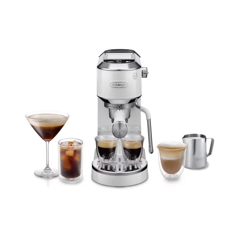 Image : DELONGHI Dedica Duo EC890.WI - Blanc Machine à expresso