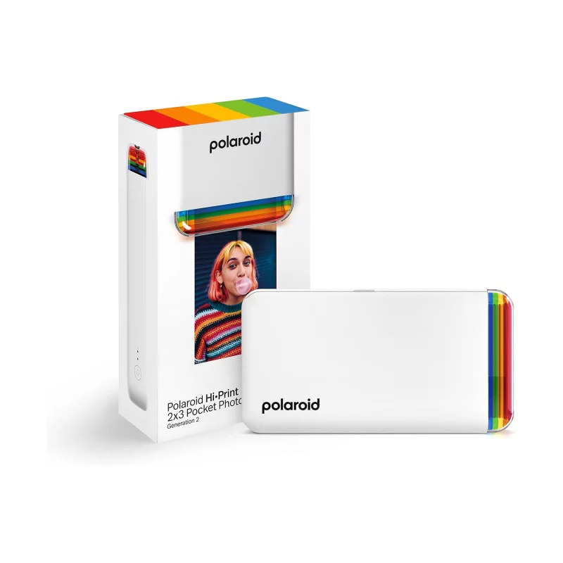 Image : Polaroid Hi-Print 2x3 Génération 2 Blanc Imprimante photo de poche