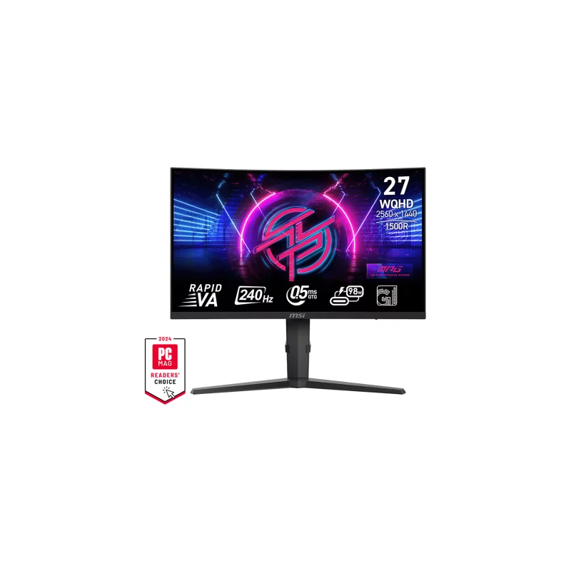 Image : MSI MPG 275CQRXF Incurvé 27'' Rapid VA