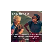Image : SONY Linkbuds Open Blanc Ecouteurs