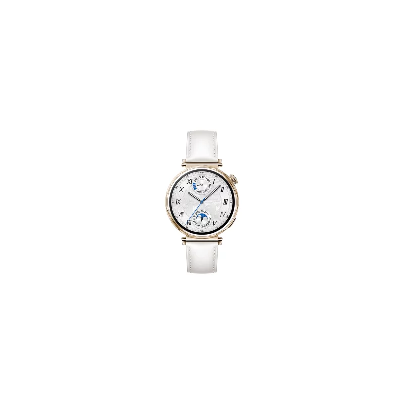Image : HUAWEI Watch GT5 41mm Cuir Blanc Montre connectée