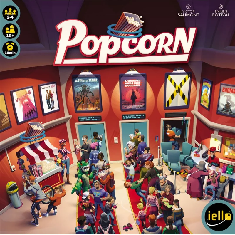 Image : Iello Popcorn Jeu de stratégie