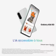 Image : Samsung Galaxy A56 5G 256Go Graphite Smartphone IA