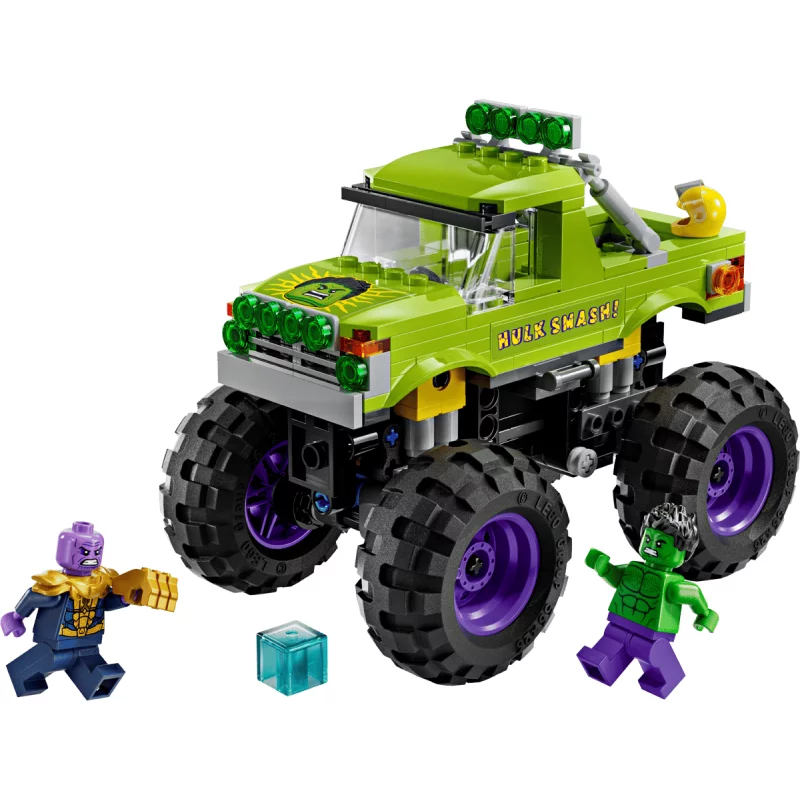 Image : LEGO Marvel 76312 Le tout-terrain de Hulk contre Thanos