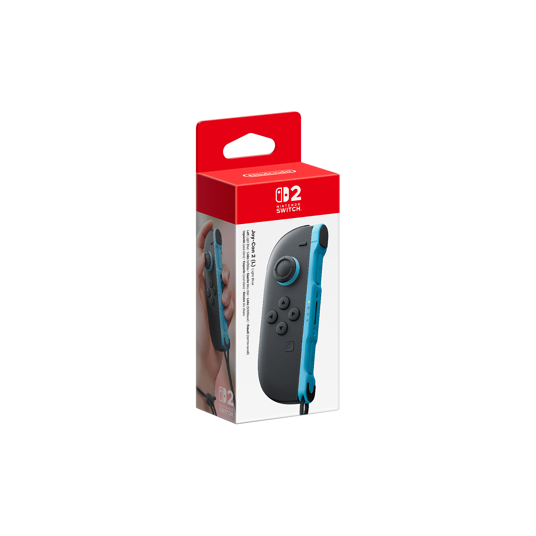 Image : Manette NINTENDO Joy Con 2 Gauche Bleu Clair